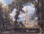 John Constable Salisbury Cathedral from the Bishop's Ground china oil painting reproduction